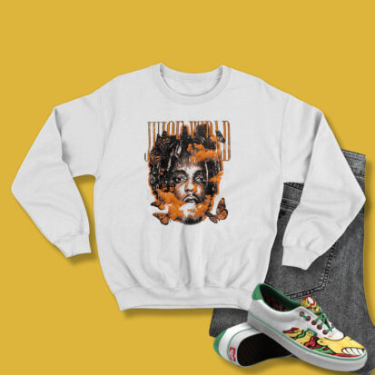 Juice WRLD Butterflies Portrait Sweatshirt