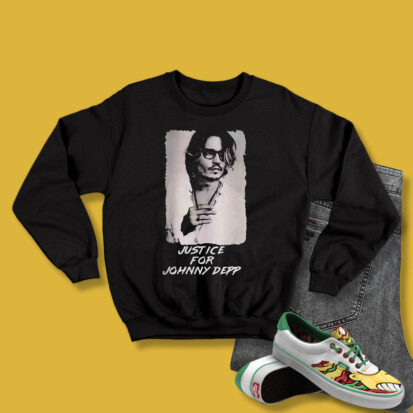 Justice For Johnny Johnny Depp Amber Heard Sweatshirt