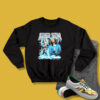 King Von Photo Collage Glitter Sweatshirt