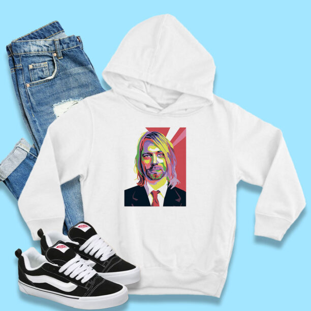 Kurt Cobain Nirvana Rock Legend Pop Art Hoodie