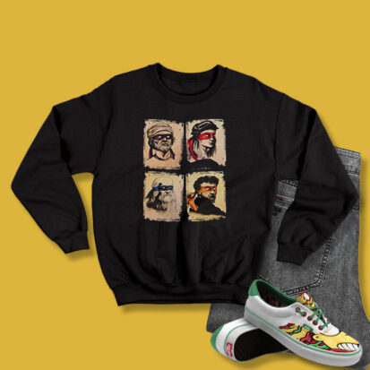 Leonardo Michelangelo Donatello Raphael Sweatshirt