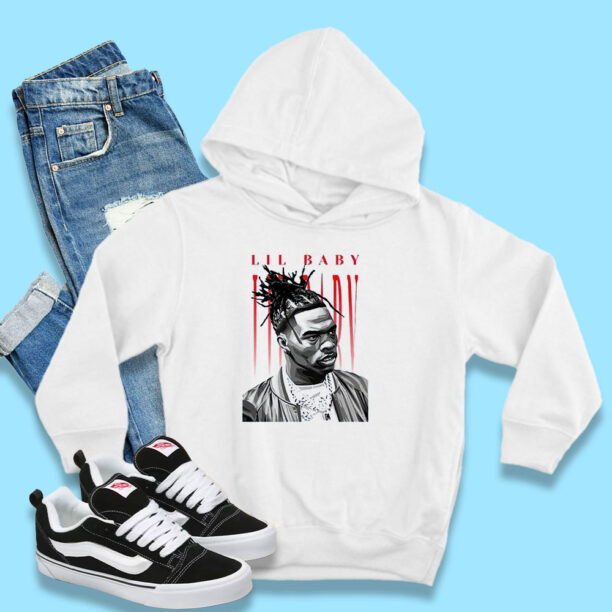 Lil Baby Rapper Graphic Vintage Hoodie