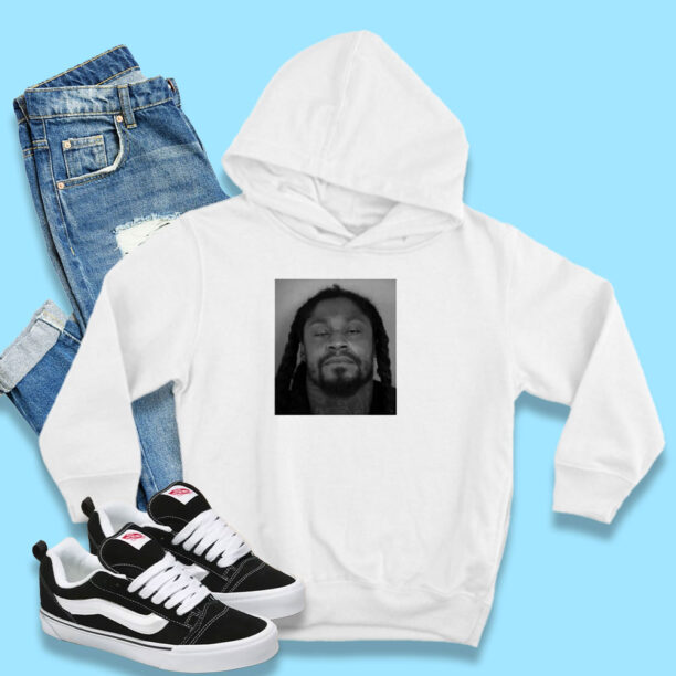 Marshawn Lynch Seattle Mugshot Hoodie