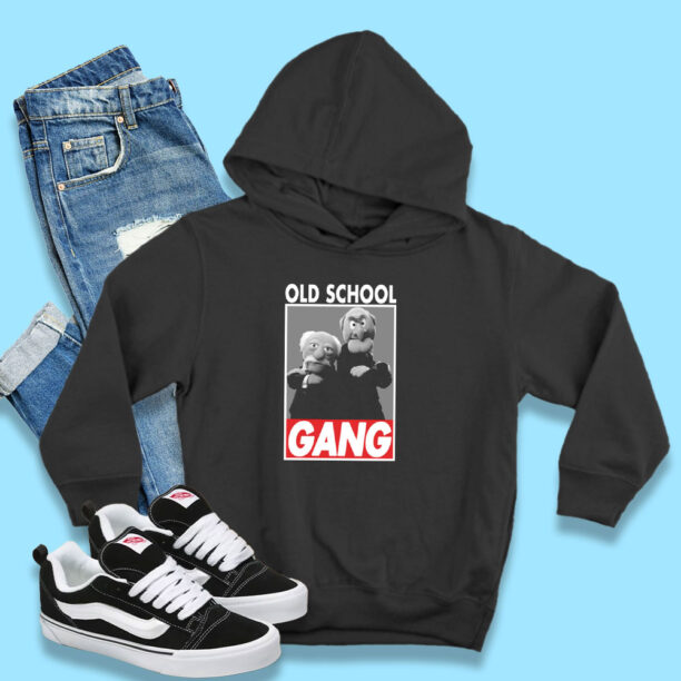 Old School Gang Waldorf and Statler Vintage Hoodie