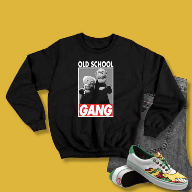 Old School Gang Waldorf and Statler Vintage Sweatshirt