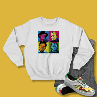 Pop Art Harajuku Tee Horror Halloween Sweatshirt