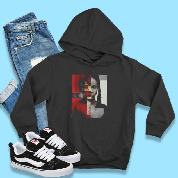 Rihanna Album Collage Hoodie