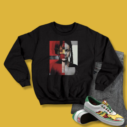 Rihanna Album Collage Sweatshirt