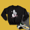 Selena Singing Boyfriend Fit Girls Vintage Sweatshirt