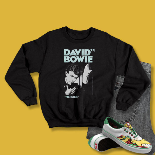 Song Heroes David Bowie Sweatshirt