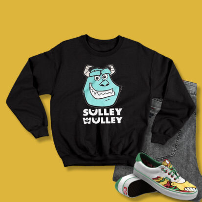 Sulley Sulley Monster Face Halloween Sweatshirt