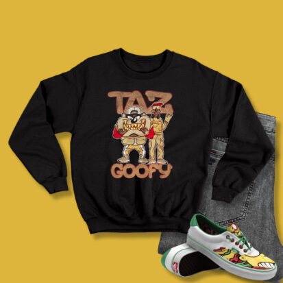 Taz And Goofy 90S Vintage Sweatshirt