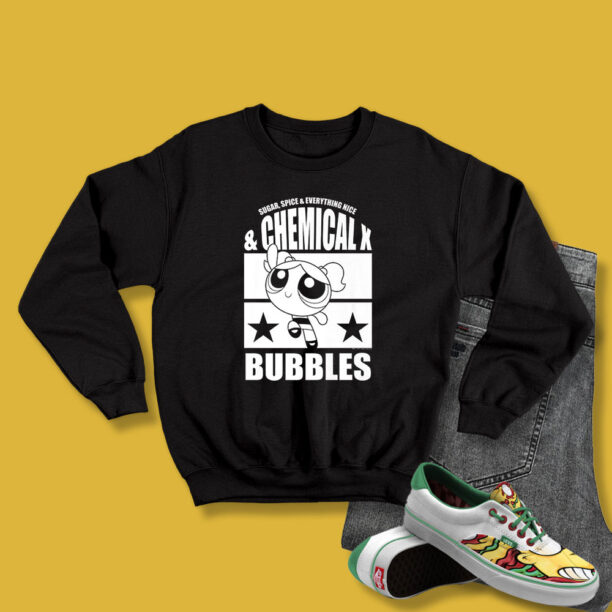 The Powerpuff Girls Chemical x Bubbles Sweatshirt