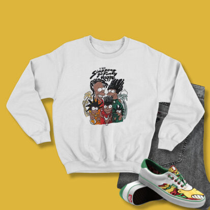 The Simpsons Go Funky Reggae Sweatshirt