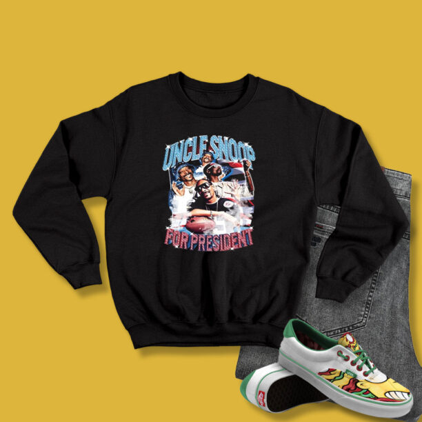 Uncle Dogg For President Vintage Sweatshirt