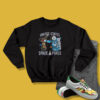 United States Space Force Astronaut Punching Alien Sweatshirt