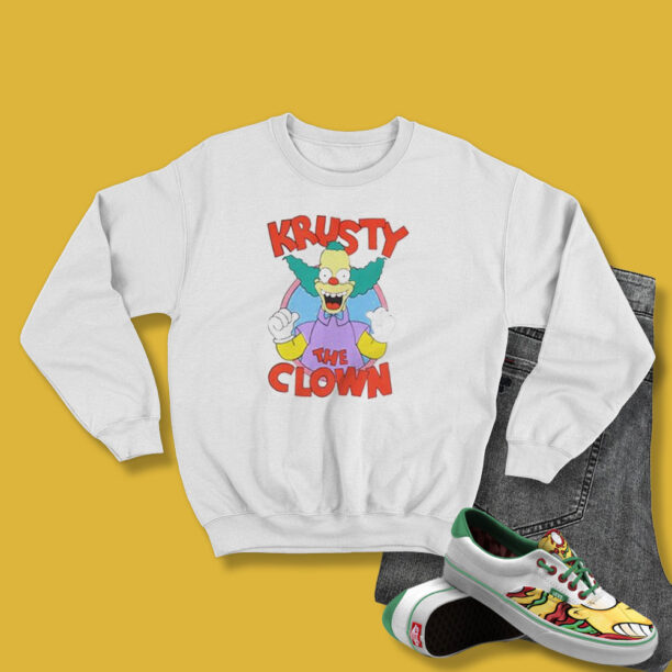 Vintage 1994 Krusty The Clown The Simpsons Sweatshirt