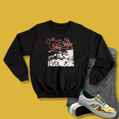 Vintage 90s Sonic Youth Evol Sweatshirt