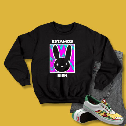 Vintage Estamos Bien Bad Bunny Sweatshirt