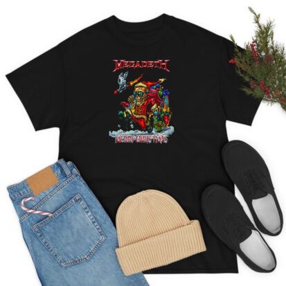 Megadeth Christmas Vintage T Shirt