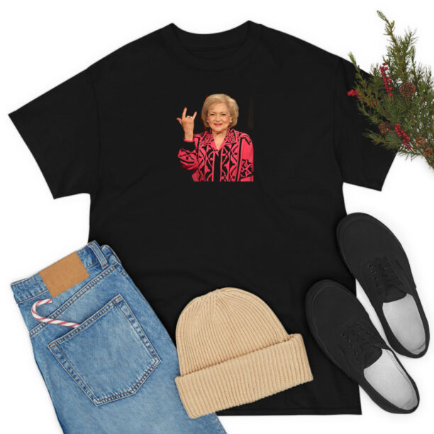 Metal Betty White Vintage T Shirt