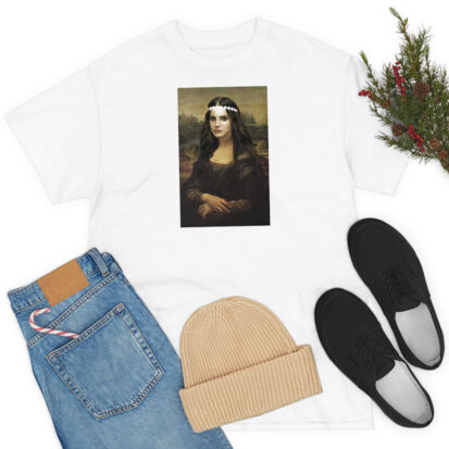 Mona Lisa Da Vinci Parody Lana Del Rey T Shirt