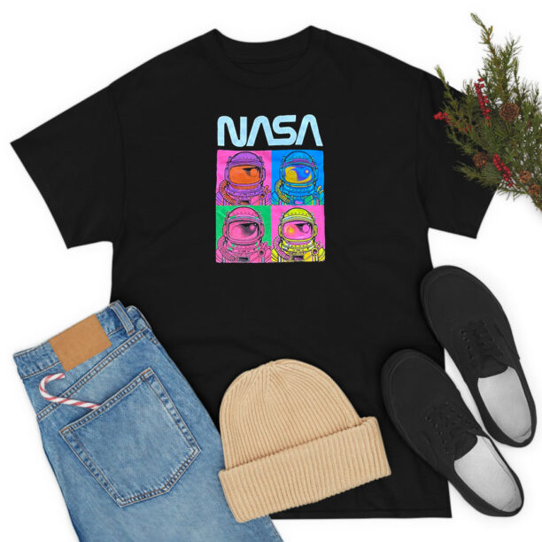 NASA Astronauts Colorful T Shirt