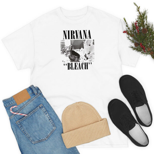 Nirvana Bleach Kurt Cobain T Shirt