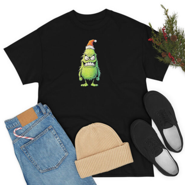 Angry Christmas Monster T Shirt