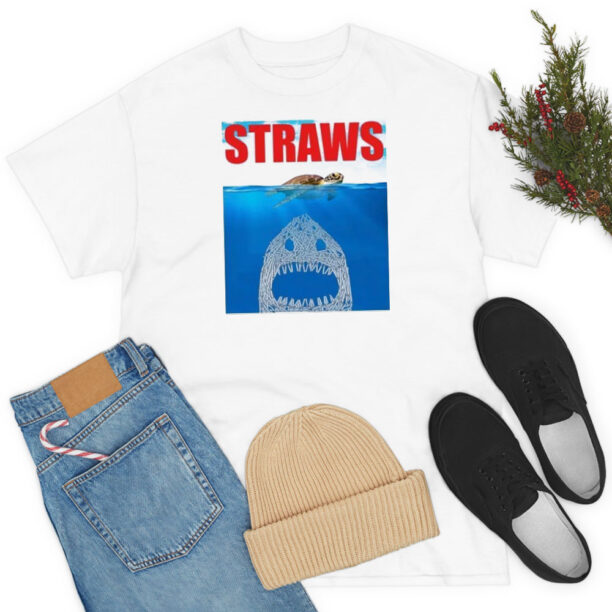 Anti Straws Save The Sea Turtles Save The Earth T Shirt