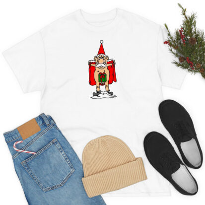 Christmas Flasher Gnome T Shirt