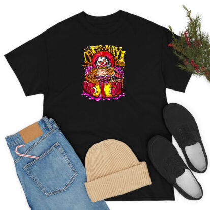 Clown Mad Ronald Slim Burger Miss May I Mcdonalds T Shirt