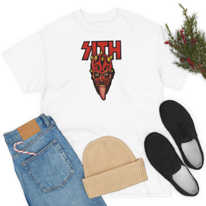 Darth Maul Sith Kiss Heavy Metal Parody T Shirt