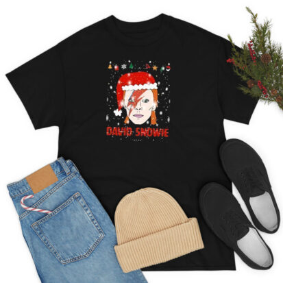 David Bowie Ugly Christmas Funny T Shirt