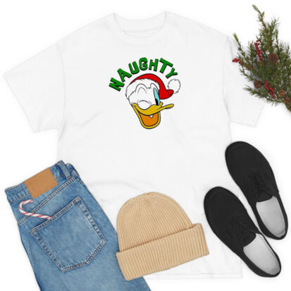 Donald Duck Naughty Christmas T Shirt