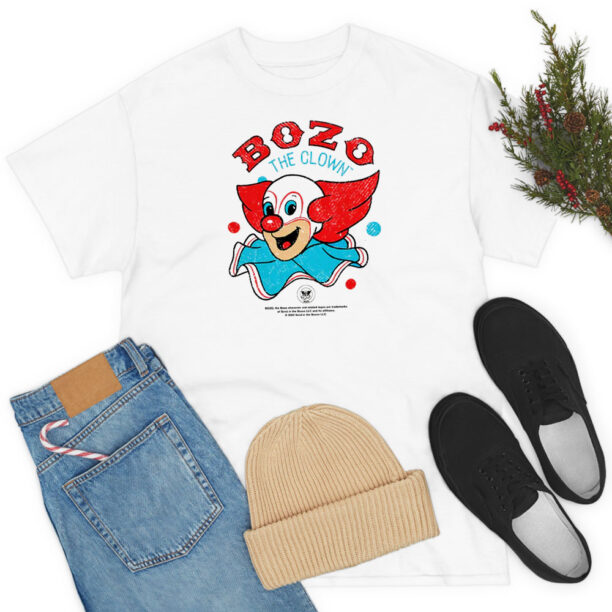 Funny Bozo Most Famous Clown T Shirt