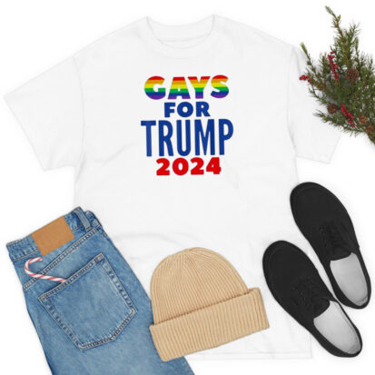 Gays For Trump 2024 Election T Shirt