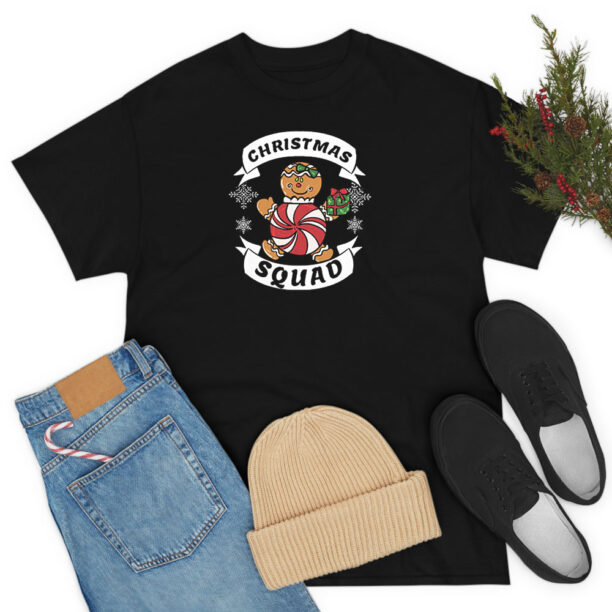 Gingerbread Christmas Squad T Shirt