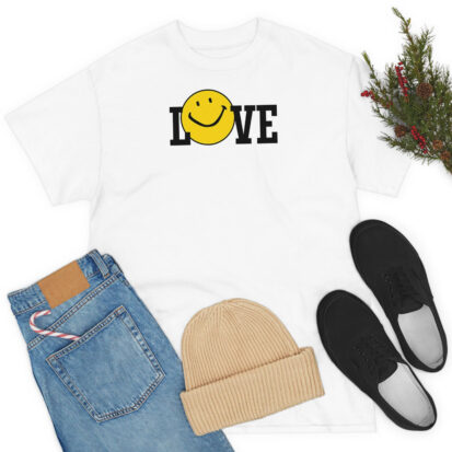 Harry Styles Love Smiley Ringer T Shirt