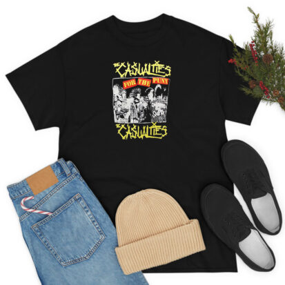 Honger The Casualties Punk Band Graphic T Shirt