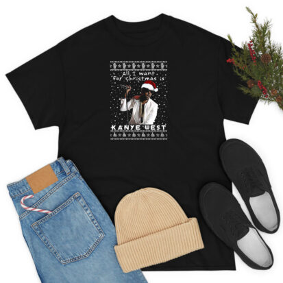 Kanye West Rapper Ugly Christmas T Shirt