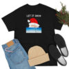 Let It Snow Cocaine Santa Christmas T Shirt