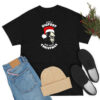 Monkey With Santa Hat Just A Bigfoot Christmas T Shirt