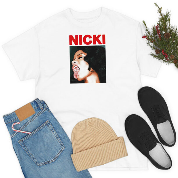 Nicki Minaj Sticking Out Tongue T Shirt