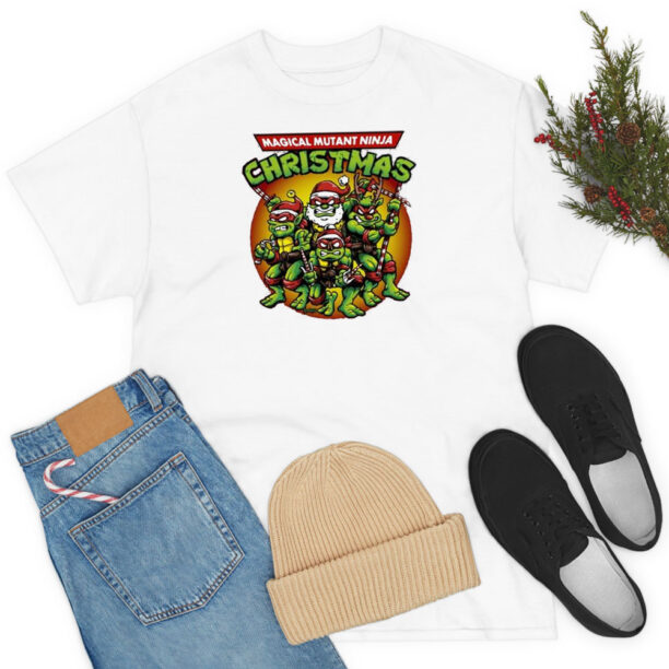 Ninja turtle Magical Mutant Ninja Christmas T Shirt