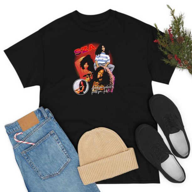 SZA Vintage Black Rap T Shirt