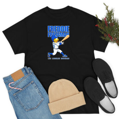 Simpson Los Angeles Dodgers Freddie Freeman T Shirt