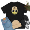 Smile Face Graphic Overfit T Shirt