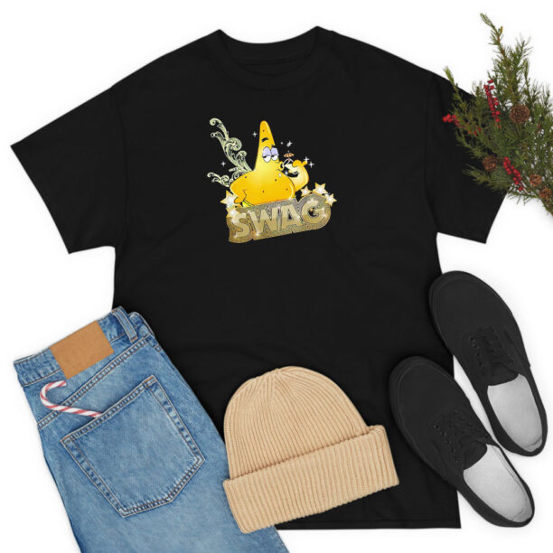 Squarepants Patrick Gold Swag T Shirt