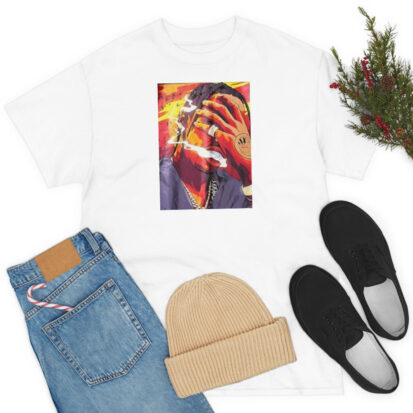 Travis Scott Smoking Graphic T Shirt